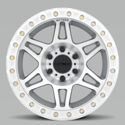 Method Race Wheels MR106 Beadlock Machined MR10679060344B Wheel, Beadlock, Machined, 17 in. x 9.00 in., 6 x 5.5 in./139.7mm, 3.300 in. Backspace, Each