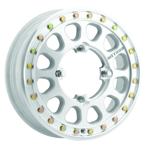 Method Race Wheels MR401R UTV Beadlock Machined MR40155047346B2 Wheels, Race, MR401-R UTV, Aluminum, Machined, 15 in. x 5 in., 4 x 136mm Bolt Circle, 4.810 in. Backspace, Each