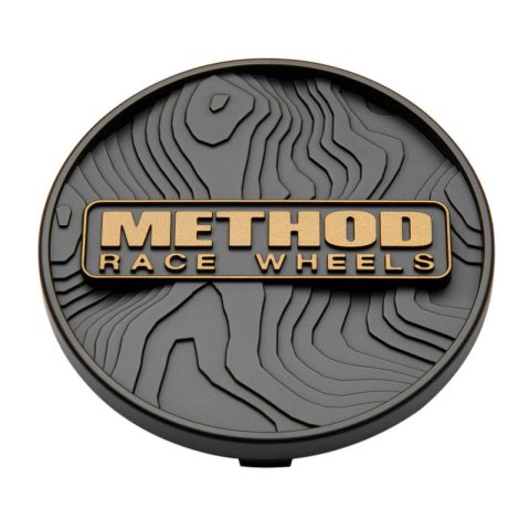 Method Race Wheels Wheel Center Caps CP-TOPO86S-BZ Topo Cap