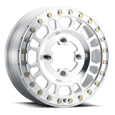 Method Race Wheels MR41256047351 Wheel, MR412 Bead Grip, 15x6, 5+1/+51mm Offset, 4x136, 100mm Centerbore, Machined - Raw