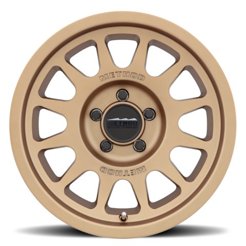 Method Race Wheels MR703 Matte Bronze MR70378550900 Wheels, MR703, Bronze, 17 in. x8.5 in., 5 x 5 in. Bolt Circle, 4.75 in. Backspace, Each