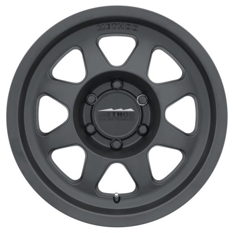 Method Race Wheels MR701 Matte Black MR70168060500 Wheels, Black, 16 in. x 8.00 in., Aluminum, Black, 6 x 5 1/2 in. Bolt Circle, 4.500 in. Backspacing, Each
