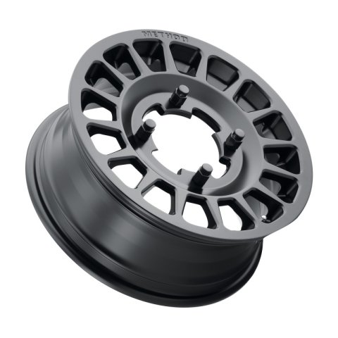 Method Race Wheels MR407 UTV Beadlock Matte Black MR40756012551 Wheels, Race, UTV, Aluminum, Black, 15 in. x 6 in., 5 x 4.5 in./114.30mm Bolt Circle, 5.510 in. Backspace, Each