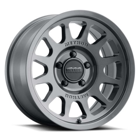 Method Race Wheels MR70366053868 Wheel, MR703 Bead Grip, 16x6, +68mm Offset, 5x130, 78.1mm Centerbore, Gloss Titanium
