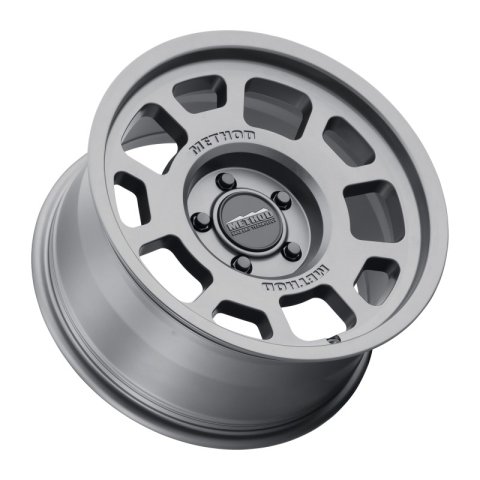 Method Race Wheels MR70578550800 Wheel, MR705 Bead Grip, 17x8.5, 0mm Offset, 5x5, 71.5mm Centerbore, Titanium