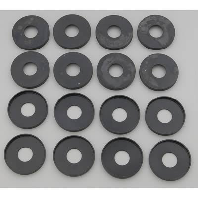 Manley Valve Spring Cups and Locators 42121-16 Locators, Outside, Steel, .062 in. Thick, 1.740 in. O.D., .635 in. I.D., Set of 16