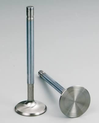 Manley Street Flo Valves 10775-1 Valve, Exhaust, Stainless Steel, 1.550 in. Diameter, .341 in. Stem, 5.080 in. Length, Ford, Each