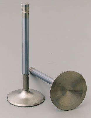 Manley Race Series Stainless Steel Valves 11560-8 Valves, Intake, NK-842 Stainless, 2.080 in. Diameter, .3415 in. Stem, 5.040 in. Length, Set of 8