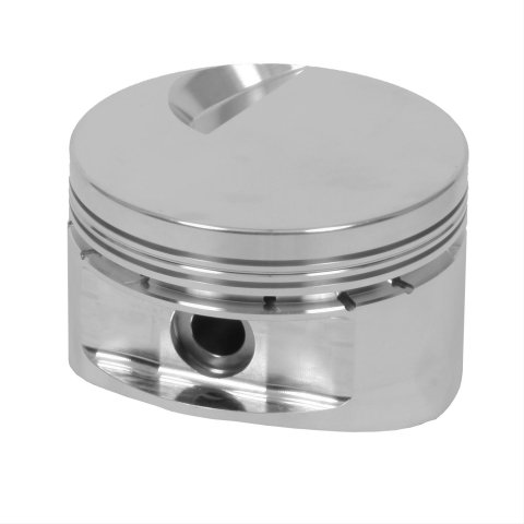 Manley Platinum Series Pistons 696000-8 Pistons, Forged, Flat, 4.500 in. Bore, Chevy, Big Block, Set of 8