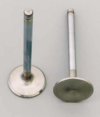 Manley Race Series Stainless Steel Valves 11525-1 Valve, Exhaust, Steel, 1.880 in. Diameter, .371 in. Stem, 5.474 in. Length, Chevy, Each