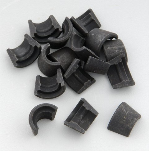 Manley Super 7 Degree Valve Locks 13061-8 Locks, Machined, Steel, Degree, 1-Groove Beadlock, 11/32 in. Stem, Set of 16