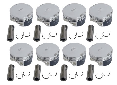 Manley Platinum Series Pistons 598100CE-8 Pistons, Series, Dish, Forged Aluminum, Ford, 5.0L Coyote, Set of 8