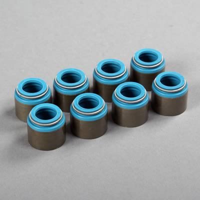Manley All-PTFE Valve Stem Seals 24039-16 Seals, Positive Stop, PTFE, 0.375 in. Stem, 0.500 in. Guide, Set of 16