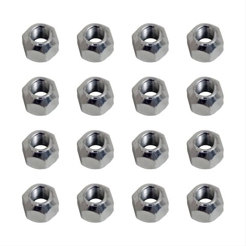 Manley Rocker Arm Adjusting Nuts 43143-16 Nuts, Stamped Steel Style, 3/8-24 in. Thread, Set of 16