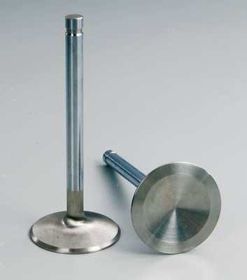 Manley Race Series Stainless Steel Valves 11363-1 Valve, Exhaust, Steel, 1.575 in. Diameter, .313 in. Stem, 4.923 in. Length, Chevy, Each