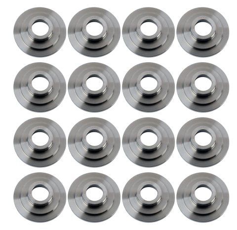 Manley Titanium Valve Spring Retainers 23658-16 Retainers, Titanium, 10 Degree, 1.550 in. Outside Diameter, .710 in. Inside Diameter, Set of 16