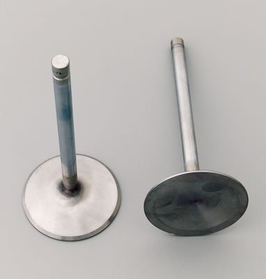 Manley Severe Duty Series Stainless Steel Valves 11842-1 Valve, Intake, Steel, 2.300 in. Diameter, .341 in. Stem, 5.344 in. Length, Chevy, Each