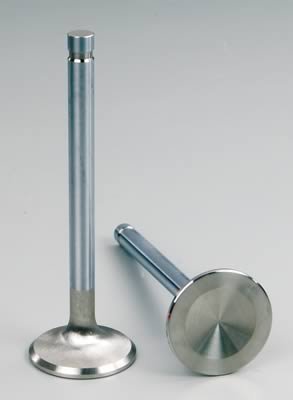 Manley Severe Duty Series Stainless Steel Valves 11781-1 Valve, Exhaust, Steel, 1.600 in. Diameter, .371 in. Stem, 4.970 in. Length, Mopar, Each