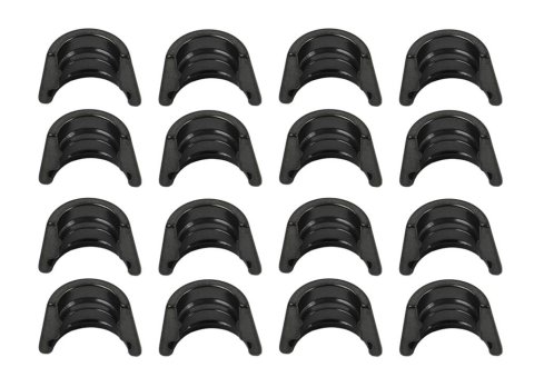 Manley LocCap Valve Locks 13461-8 Locks, LocCap, Machined, Steel, 10 Degree, 1-Groove Beadlock, 0.342 in. Stem, Set of 16