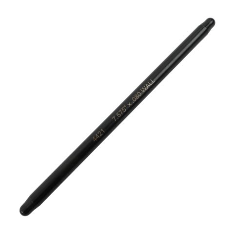 Manley Chromoly Swedged End Pushrods 25871-1 Pushrods, End, Heat-treated, 3/8 in. Tube Diameter, 5/16 in. Tip Diameter, Ball Tips, 7.575 in. Overall Length, Each