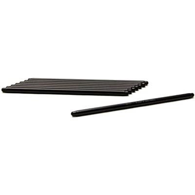 Manley Chromoly Swedged End Pushrods 25852-8 Pushrods, End, Heat-treated, 3/8 in. Tube Diameter, 5/16 in. Tip Diameter, Ball Tips, 7.425 in. Overall Length, Set of 8
