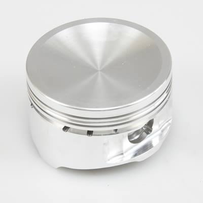 Manley Platinum Series Pistons 592405C-8 Pistons, Forged, Dish, 4.130 in. Bore, Chevy, Small Block, Set of 8