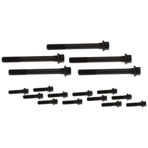 Manley Superior Head Bolts 42178 Cylinder Bolts, Steel, Natural, Hex Head, Chrysler, Big Block, with Stock Heads, 1-Head, Set
