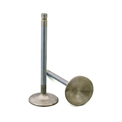 Manley Severe Duty Series Stainless Steel Valves 11815-8 Valves, Exhaust, Steel, 1.880 in. Diameter, .341 in. Stem, 5.522 in. Length, Chevy, Set of 8
