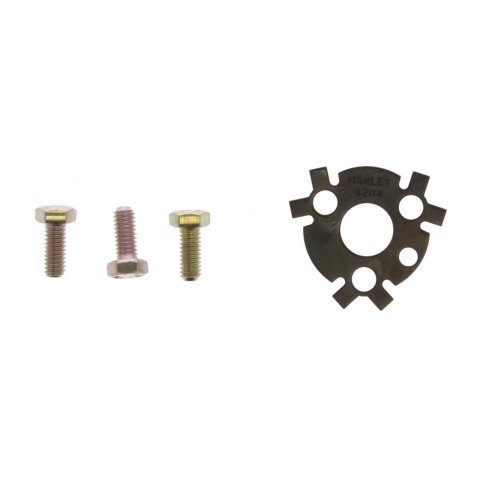 Manley Camshaft Lock Plates 42114 Locking Plate, Steel, Black Oxide, Bolts, Chevy, V8, Will Not Fit with Factory Roller Cams, Each