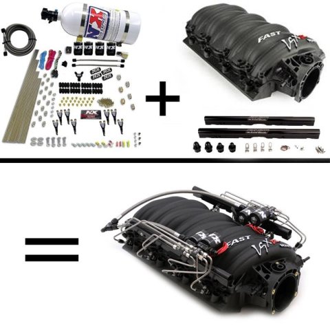 Nitrous Express (NX) Oxide Systems INTAKE011 Intake Manifold