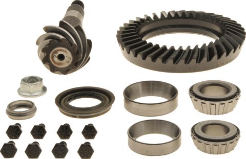 Spicer Drivetrain Products Ring and Pinion Gear with Installation Kits 707244-4X Dana 35 4.11 Gears Gears, 4.11:1 Ratio, 26-spline, Standard Rotation, Kit, 35, Kit