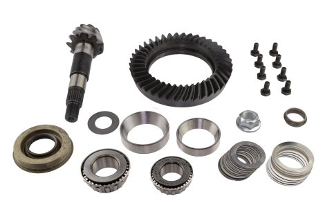 Spicer Drivetrain Products Ring and Pinion Gear with Installation Kits 707359-5X Dana 35 4.56 Gears Gears, 4.56:1 Ratio, 26-spline, Standard Rotation, Kit, 35, Kit