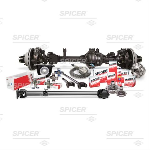 Spicer Drivetrain Products Ring and Pinion Gears 10026639 Dana 30 Jeep Wrangler JL 4.88 Pinion,