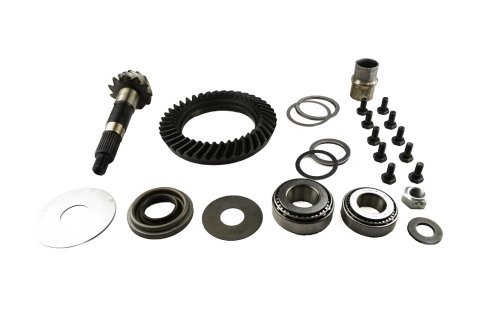 Spicer Drivetrain Products Ring and Pinion Gear with Installation Kits for 1995-1996 CHEROKEE, 1993-1996 GRAND CHEROKEE - 707300-5X Gears, 3.73:1 Ratio, 26-spline, Standard Rotation, Kit, Dana 30, Kit