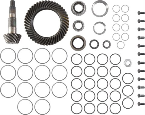 Spicer Drivetrain Products Ring and Pinion Gear with Installation Kits for 2000-2001 RAM 2500, 3500 - 708026-3 Differential Pinion; Dana 80 3.54 Ratio