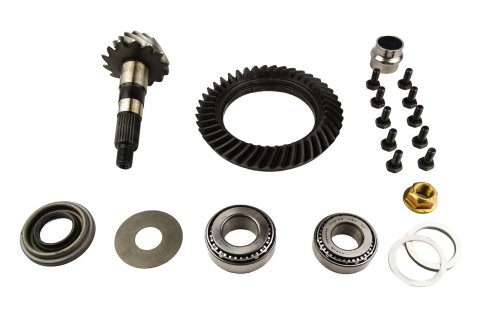 Spicer Drivetrain Products Ring and Pinion Gear with Installation Kits 707344-2X Dana 30 3.07 Gears Complete Kits, 3.07:1 Ratio, 26-spline, Standard Rotation, 30, Jeep, Front, Kit