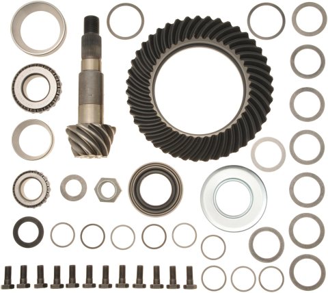 Spicer Drivetrain Products Ring and Pinion Gear with Installation Kits 708120-7 Dana 80 4.30 Gears Gears, 4.30:1 Ratio, 37-spline, Standard Rotation, Kit, 80, Kit