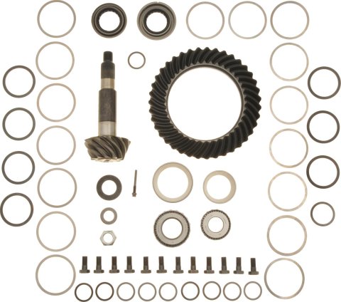 Spicer Drivetrain Products Ring and Pinion Gear with Installation Kits 708125-6 Dana 60 3.55 Gears Gears, 3.55:1 Ratio, 29-spline, Standard Rotation, Kit, 60, Kit
