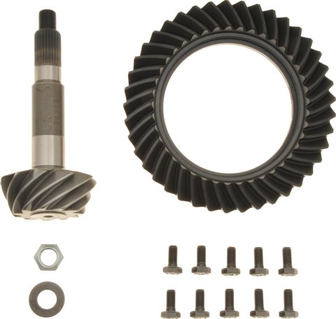 Spicer Drivetrain Products Ring and Pinion Gear with Installation Kits 76136-5X Dana 50 IFS 4.30 Gears Complete Kits, 4.30:1 Ratio, 26-spline, Reverse Rotation, IFS, Ford, Front, Kit