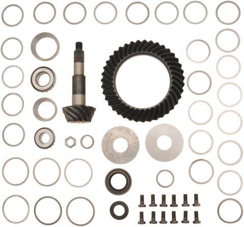 Spicer Drivetrain Products Ring and Pinion Gear with Installation Kits 708009-1 Dana 60 3.55 Gears Gears, 3.55:1 Ratio, 29-spline, Standard Rotation, Kit, 60, Kit