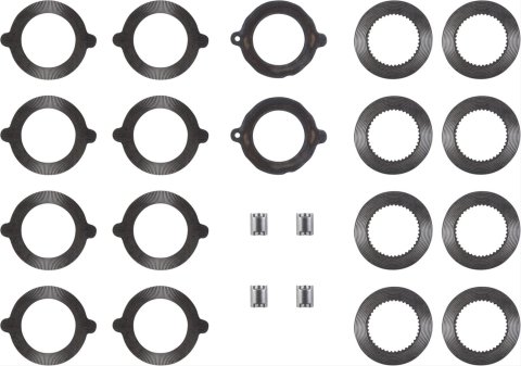 Spicer Drivetrain Products Differential Clutch Disc and Plate Kits 707018X Pack Kit, Dana 44, Trac-Lok, Kit
