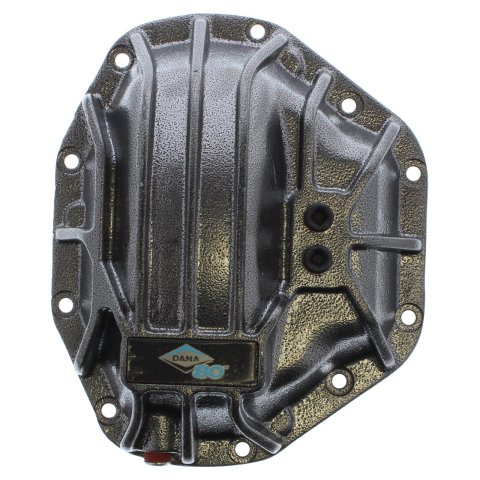 Spicer Drivetrain Products Differential Cover Kits 10023537 Cover, Dana 80 Axle, Nodular Iron, Gray Powedercoated, Each