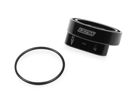 Earl's Performance Oil Filter Bypass Adapters 1178ERL Adapter, Bypass, Spin-On, Aluminum, Black, 3/4-16 in. Thread, 1/2 in. NPT Inlet/Outlet, Each