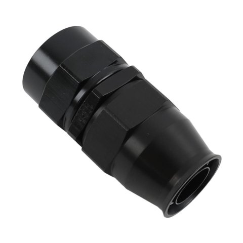 Earl's Performance UltraPro Hose Ends 620112ERL Ends, UltraPro, Reusable Swivel, Straight, -12 AN Size, Aluminum, Black Anodized, Each