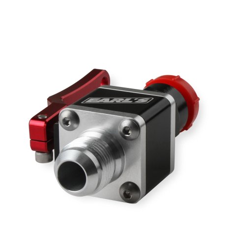 Earl's Performance UltraPro Ball Valves 230712ERL Valve, -12 AN Male to -12 AN Female, Aluminum, Anodized, Each