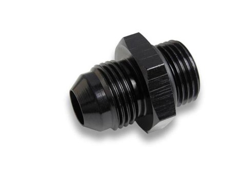 Earl's Performance AN to NPT Adapter Fittings AT985016ERL Fitting, Adapter, Straight Cut, Straight, Aluminum, Black Anodized, -16 AN, -16 AN, Each