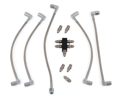 Earl's Performance LS Steam Vent Kits LS0016ERL Engine Coolant Crossovers, Kits, Steel, Zinc Finish, Chevy, Small Block LS, Kit