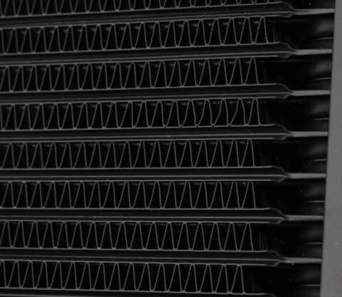 Earl's Performance UltraPro Oil Coolers 820ERL Fluid Coolers, Coolers, Plate, 20-row, Aluminum, Black, 2.00 in. x 16.00 in. x 6.06 in., -10 AN O-ring Inlet/Outlet, Female O-ring, Each