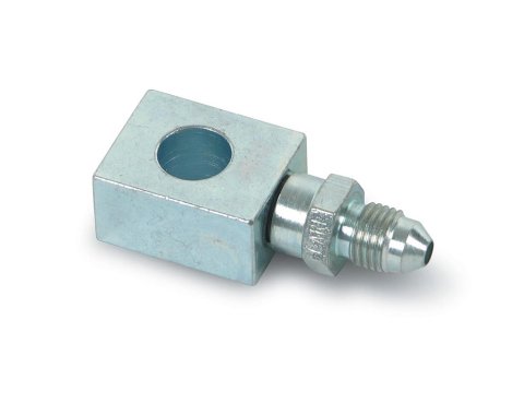 Earl's Performance Brake System Adapters 9976031ERL Fitting, Adapter, Square Banjo 3/8"-10mm, Steel, Each
