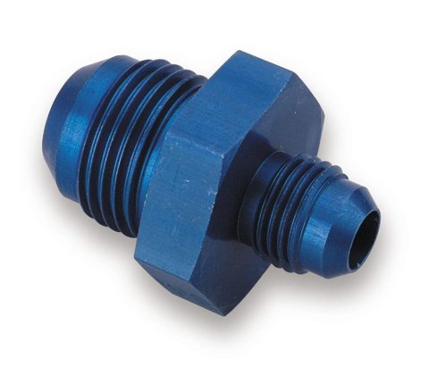 Earl's Performance AN to Inverted Flare Adapter Fittings 991947ERL Fitting, Adapter, Flare, Straight, Aluminum, Blue Anodized, -6 AN, 5/8-18 in. Flare, Each